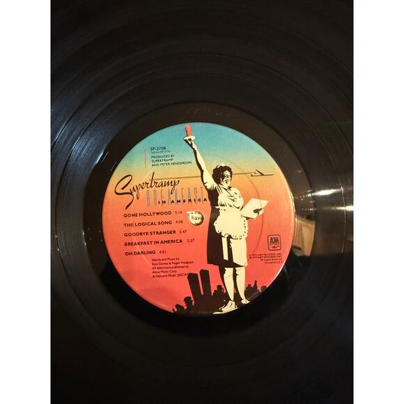 Supertramp – Breakfast in America (1979, A&M Records SP-3708) Vinyl LP ClassRock - Picture 6 of 6